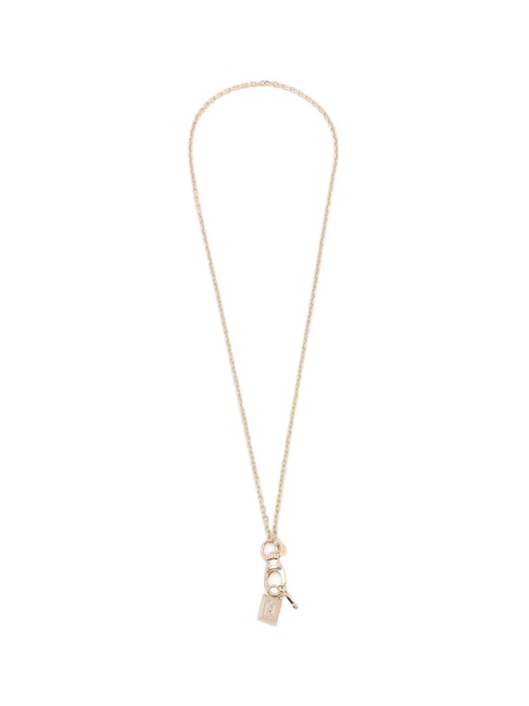 LIUJO KEYLOCK Halskette Gold - Halsketten