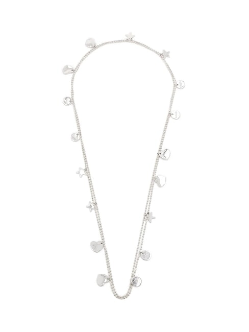 LIUJO MULTI CHARM Halskette Silber - Halsketten