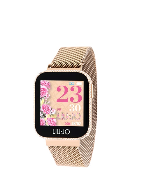 LIUJO LUXURY Smartwatch goldene Rose - Uhren