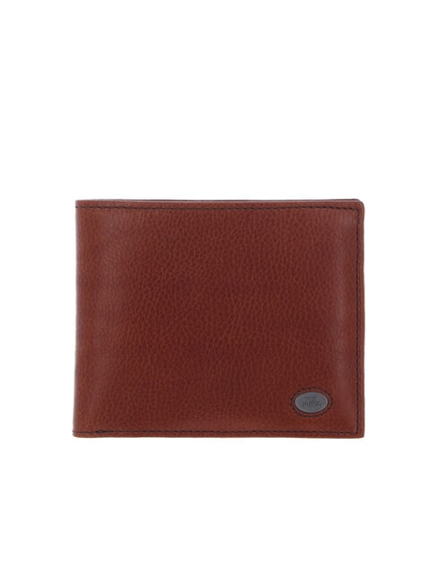 THE BRIDGE FABIO Lederbrieftasche Braun / Ruthenium - Brieftaschen Herren