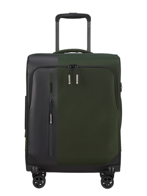 SAMSONITE BIZ2GO TRVL Kabinentrolley mit 15,6" Laptopfach Erde grün - Handgepäck