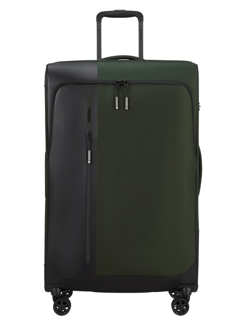 SAMSONITE BIZ2GO TRVL Großer Trolley Erde grün - Halbharte Trolleys