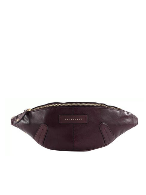 THE BRIDGE FLAVIA Mini-Gürteltasche aus Leder Traube abb. Gold - Damentaschen