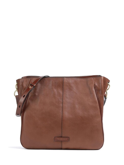 THE BRIDGE ELISABETTA Ledertasche mit Schultergurt BRAUN - Damentaschen