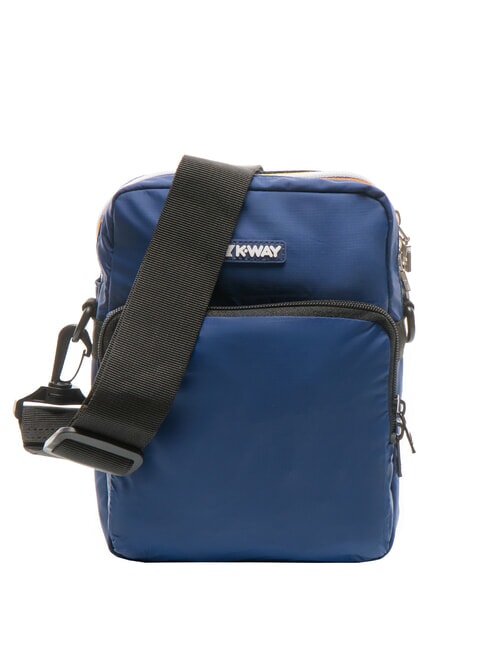 KWAY ERLOY Nylontasche mit Tasche tiefes Kobaltblau - Umhängetaschen Herren