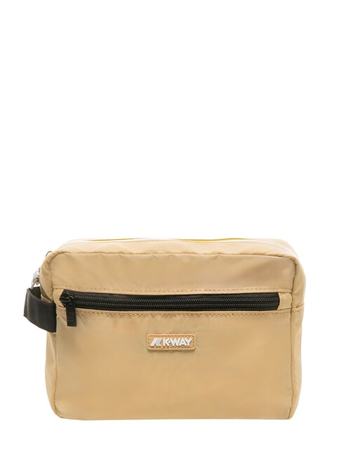 KWAY DEMU Nylon-Kosmetiketui beiges Seil - Beauty-Case