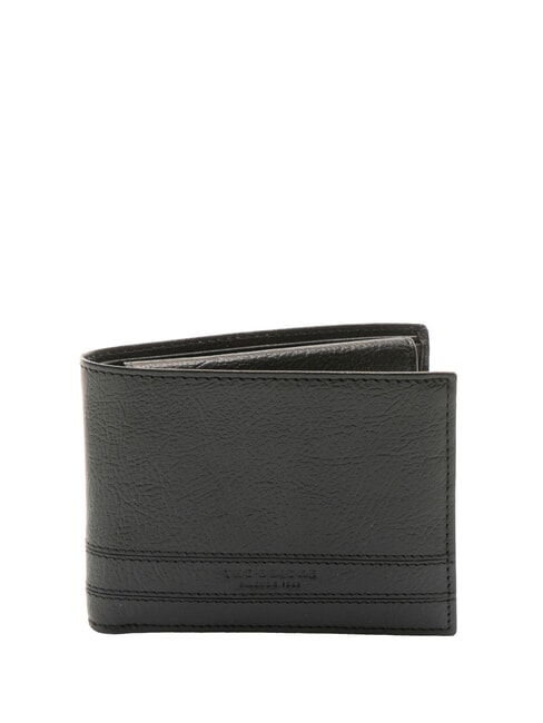 THE BRIDGE CESARE  Herren Leder Geldbörse Schwarz - Brieftaschen Herren