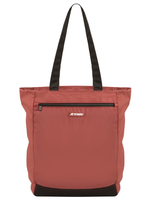 KWAY ELLIANT Einkaufstasche mit Tasche rot bräunlich - Damentaschen