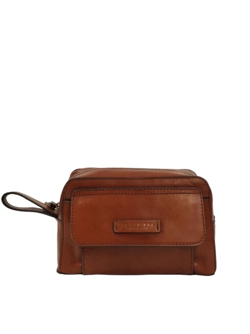 THE BRIDGE ALBERTO Kosmetiktasche aus Leder BRAUN - Beauty-Case
