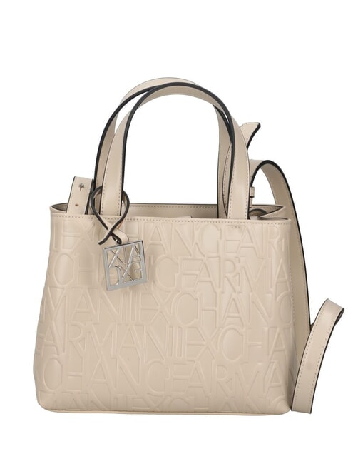 ARMANI EXCHANGE LOGO EMBOSSED Handtasche, mit Schultergurt Schlucht - Damentaschen