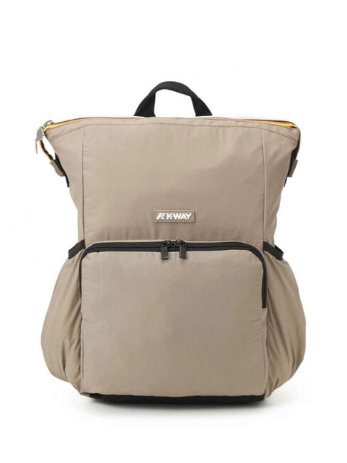 KWAY MAIZY 15,6" Laptop-Rucksack beiges Seil - PC-Rucksäcke