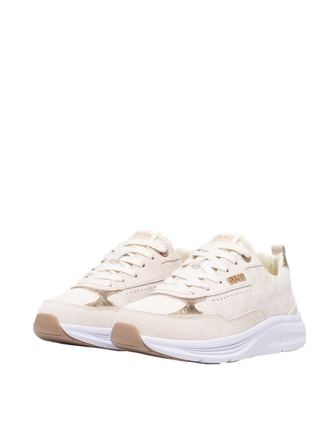 COLMAR GRACE IMPRESS Turnschuhe weiß/hellgold - Damenschuhe