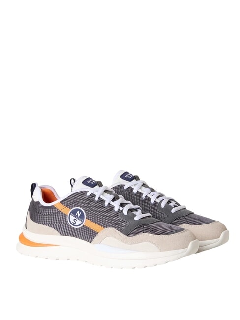 NORTH SAILS HORIZON JET Turnschuhe grau/warm/orange - Herrenschuhe
