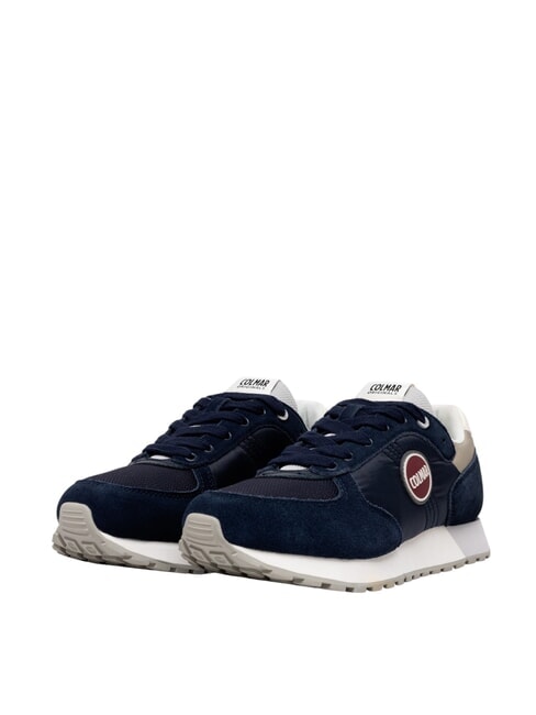 COLMAR TRAVIS AUTHENTIC Turnschuhe Marineblau/Grau/Weißgrau - Schuhe Unisex