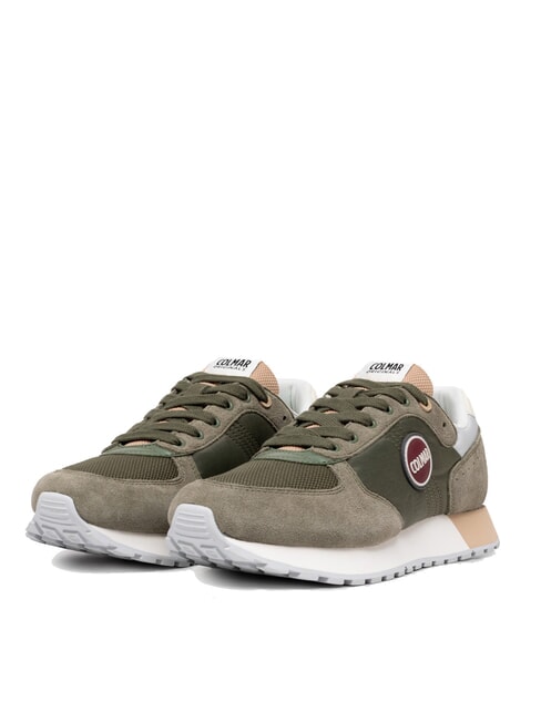 COLMAR TRAVIS AUTHENTIC Turnschuhe mgrün/beige/hellgrau - Schuhe Unisex