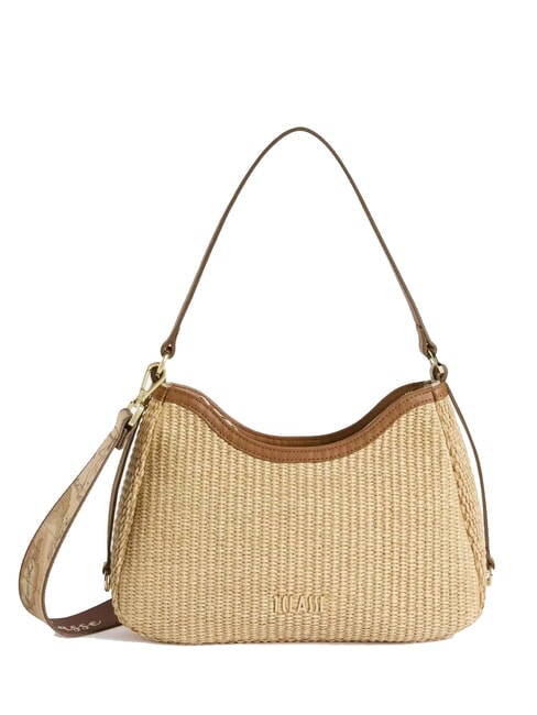 ALVIERO MARTINI PRIMA CLASSE GEO BAMBU Raffia-Umhängetasche natürlich - Damentaschen