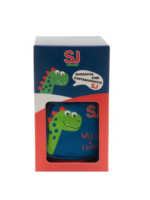 SJGANG KIDS 350 ml Wasserflasche + Flaschenhalter hellblau - Thermosflaschen