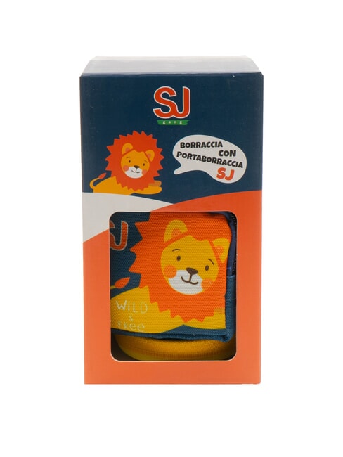 SJGANG KIDS 350 ml Wasserflasche + Flaschenhalter orange - Thermosflaschen