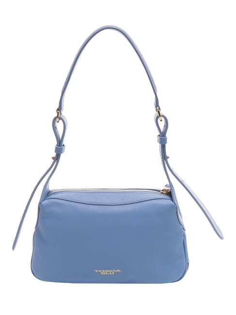TOSCA BLU ANGIE Kleine Umhängetasche aus Leder Himmelblau - Damentaschen