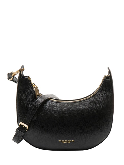 TOSCA BLU MOONY BAGS Ledertasche mit Doppelfunktion Schwarz - Damentaschen