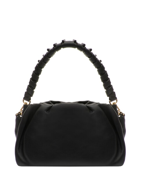 TOSCA BLU VITTORIA Mittlere Ledertasche mit Doppelfunktion Schwarz - Damentaschen