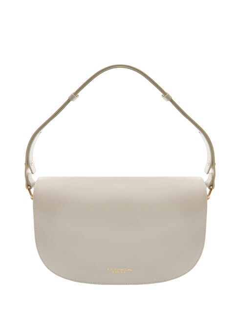 TOSCA BLU KORA Ledertasche mit Überschlag Weißes Elfenbein - Damentaschen