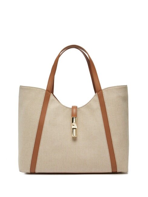 FURLA GOCCIA  Umhängetasche natur+brandy - Damentaschen