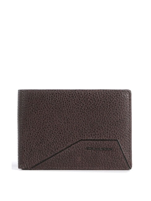 PIQUADRO RHINO Lederbrieftasche mit Klappe MORO - Brieftaschen Herren