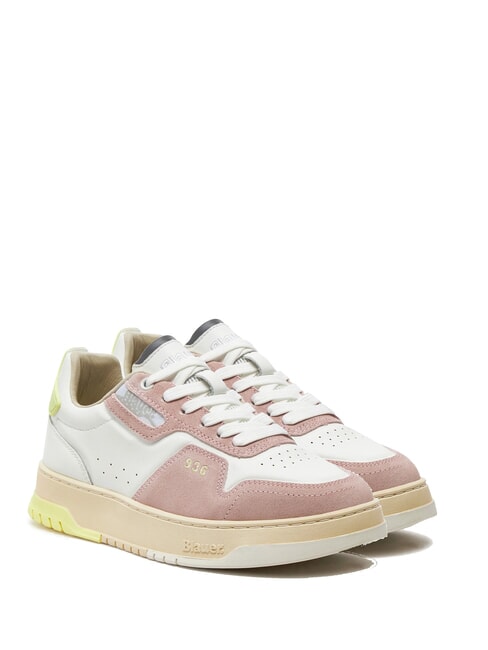 BLAUER ADEL Turnschuhe rosa/gelb - Damenschuhe