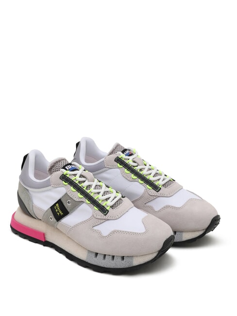 BLAUER HOUMA Laufschuhe weiß/grau - Damenschuhe