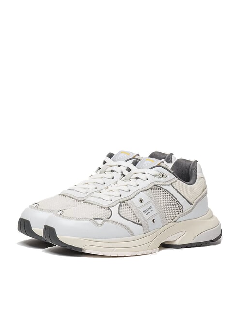 BLAUER EAGLE Laufschuhe weiß/silber - Herrenschuhe