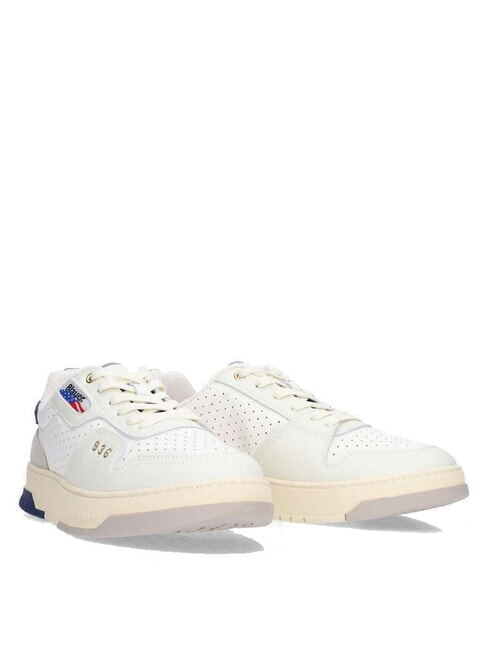 BLAUER HARPER Turnschuhe weiß/marineblau - Herrenschuhe