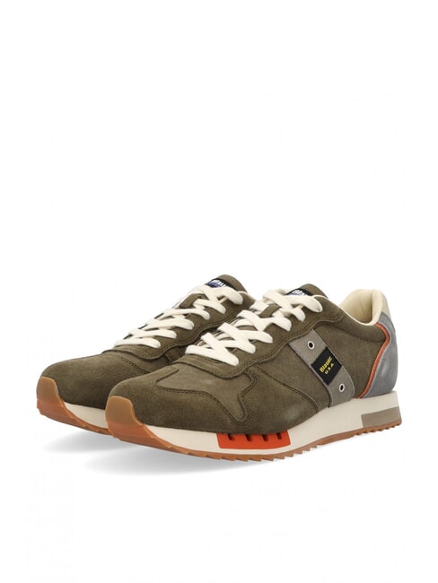 BLAUER QUEENS Laufschuhe Militär/Grau - Herrenschuhe