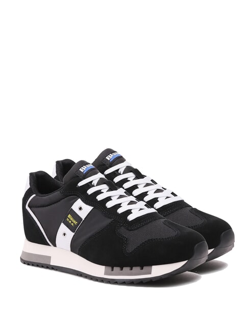 BLAUER QUEENS Laufschuhe schwarz/weiß - Herrenschuhe
