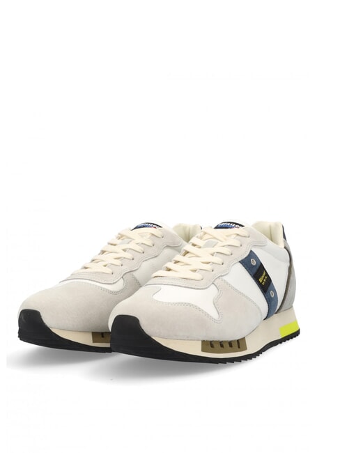 BLAUER QUEENS Laufschuhe weiß/taupe - Herrenschuhe