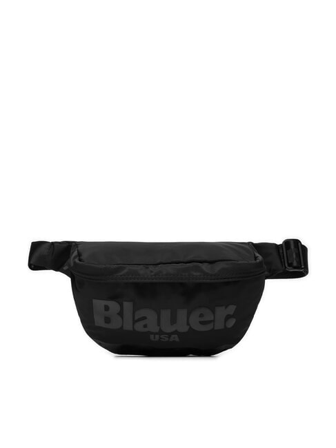 BLAUER AMERICAN Beutel mit Logo-Print Schwarz Schwarz - Hüfttaschen