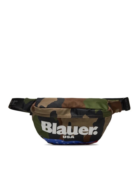 BLAUER AMERICAN Beutel mit Logo-Print Tarnung - Hüfttaschen