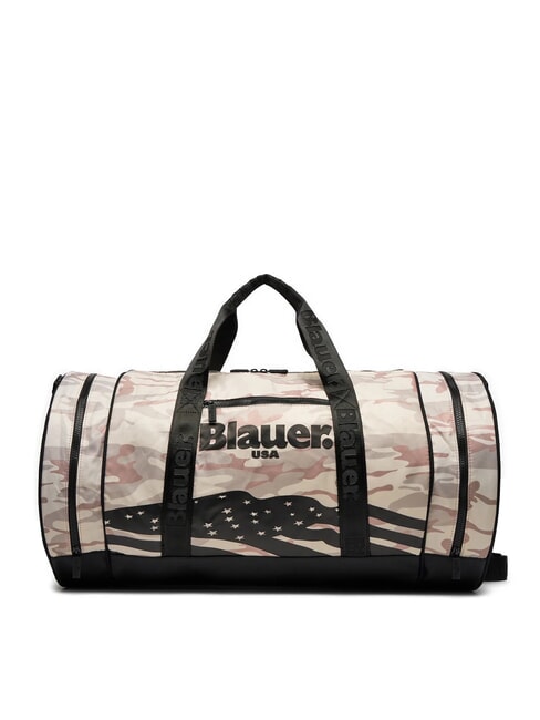 BLAUER AMERICAN Große Reisetasche mit Schultergurt beige Tarnung - Reisetaschen