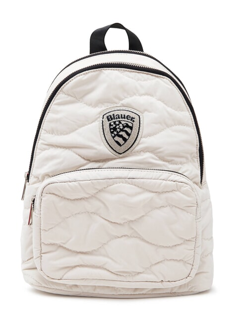 BLAUER RUG Gesteppter Rucksack Weiß - Damentaschen