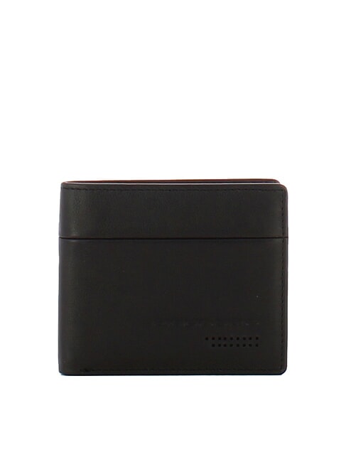 PIQUADRO URBAN Ledergeldbörse Schwarz - Brieftaschen Herren