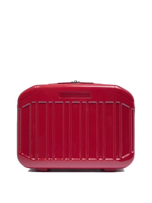 PIQUADRO PQ-LIGHT Kosmetikkoffer aus Polycarbonat Rot 2 - Beauty-Case