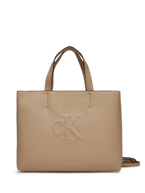 CALVIN KLEIN SCULPTED EW Handtasche, mit Schultergurt Geschirr - Damentaschen