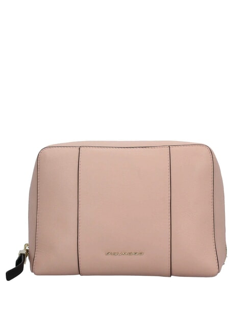 PIQUADRO CIRCLE  Schönheit in Leder ROSA - Beauty-Case