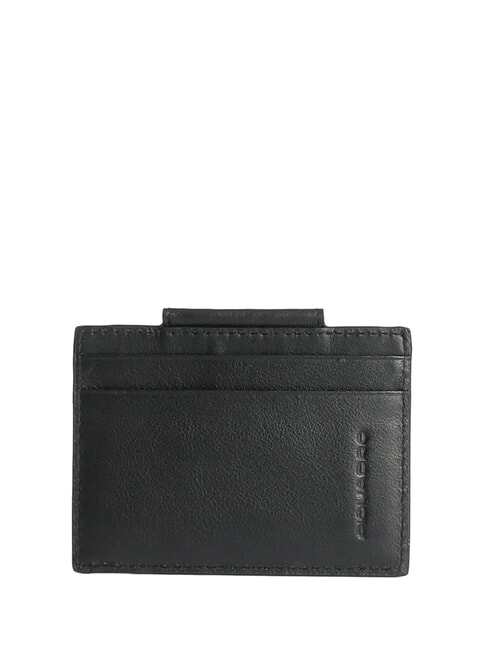 PIQUADRO URBAN  Kartenhalter aus Leder Schwarz - Brieftaschen Herren
