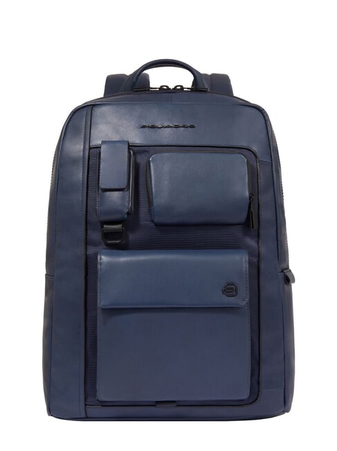 PIQUADRO LIKO Laptop-Rucksack 14"/ iPad 12,9" Blau - PC-Rucksäcke