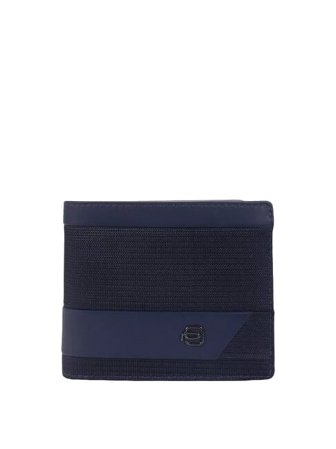 PIQUADRO LIKO Herren Geldbörse Blau - Brieftaschen Herren