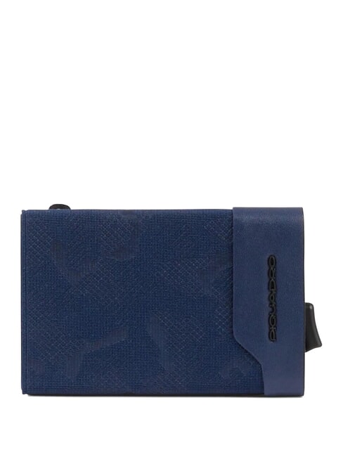 PIQUADRO FXP Lederbrieftasche Blau - Brieftaschen Herren
