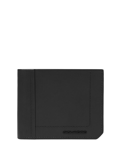 PIQUADRO LIKO Lederbrieftasche Schwarz - Brieftaschen Herren