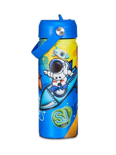 SJGANG BOY & GIRL Thermoflasche, 500 ml schwarz/blau - Thermosflaschen