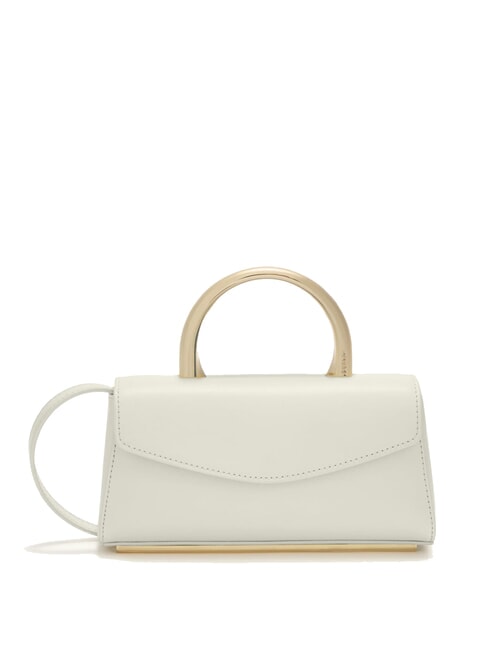 FURLA MERIDIANA Mini-Handtasche mit Schultergurt CREME - Damentaschen